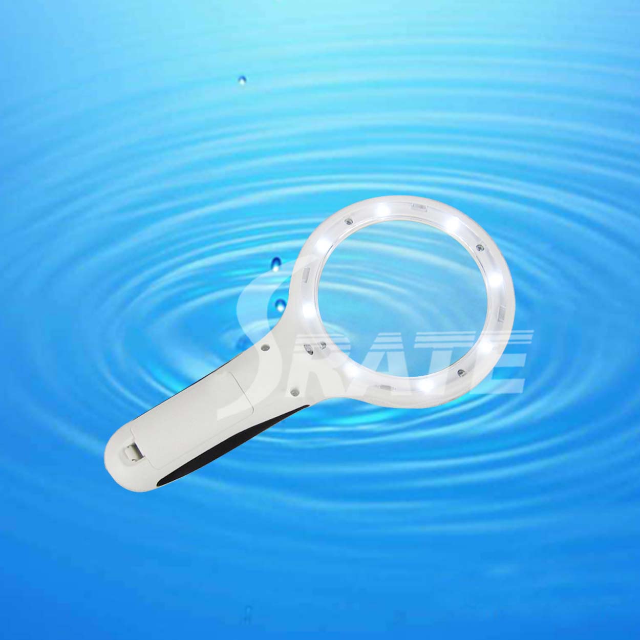 8 LED Handheld Currency Detecting Magnifier NO.9587