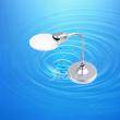 2.25X 5X  Desktop Magnifier with LED Light MG5B-4