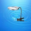 2.25X 5x Clip Magnifying Glass with 2 LED Lights MG15122-2B