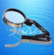 2.5X Lighted Folding Magnifier with Clip MG83022