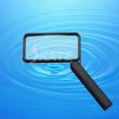 2.5X/8X  Foldable Rectangular Magnifying Glass MG84025