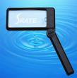 2.5X Folding Rectangular Magnifying Glass Lamp MG84027