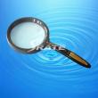 3X/5X Plastic Bifocal Hand Held Magnifying Glass MG86037